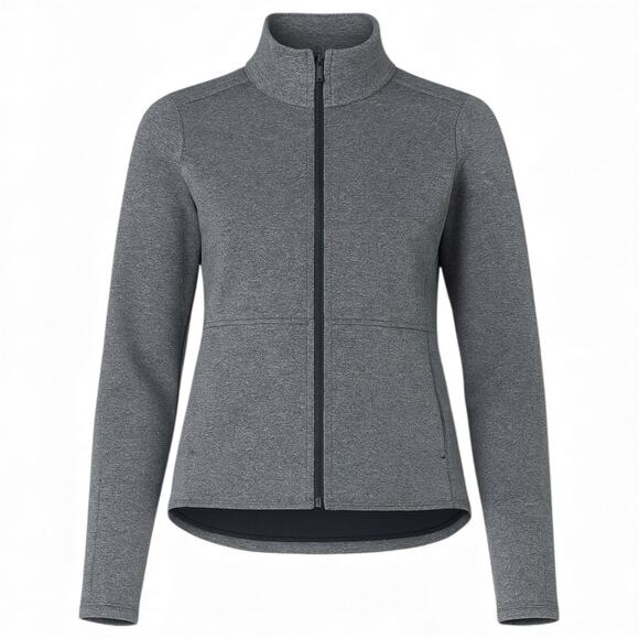 Lululemon Women's Size 6 Going Places Jacket Heathered Speckled Black Zip Up - Picture 1 of 9